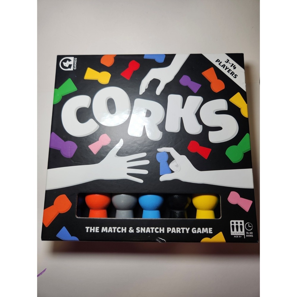 Corks - Match & Snatch Party Game - Professor Puzzle New